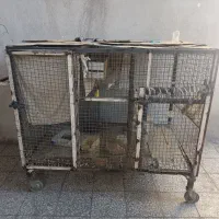 فروش قفس برای سگ نگهبان و پرنده