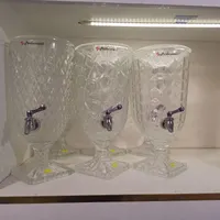 کلمن شیشه ای پایه دار