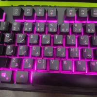 کیبورد گیمینگ نیمه مکانیکال green gk601 RGB