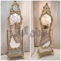 آینه ایستاده قدی کنارسالنی آینه قدی طرح برنزی|آینه|مشهد, طلاب|دیوار