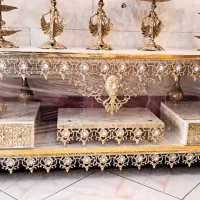 پا سماور سرویس کامل برنجی