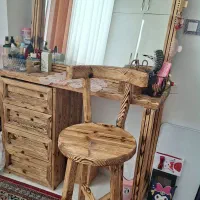 میز ارایشی چوب|مبلمان خانگی و میز عسلی|همدان, |دیوار