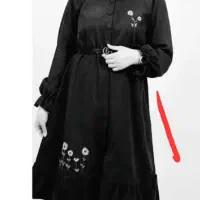 لباس عبا جواهردوزی و گلدوزی|لباس|مشکیندشت, |دیوار