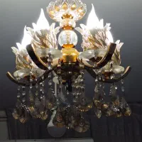 لوستر رنگ ثابت کریستالی