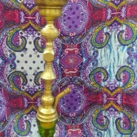 قلیان برنجی عربی