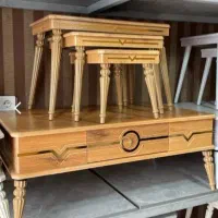 میز جلومبلی با ۳ عدد عسلی  جلو مبلی میز عسلی  ۲۹۰۰|مبلمان خانگی و میز عسلی|شهریار, شهرک شاهد|دیوار