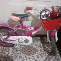 دوچرخه سایز۱۶ دخترانه در حدنو