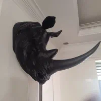 سردیس کرگدن جنس فایبرکلاس