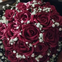 گل رز روبانی