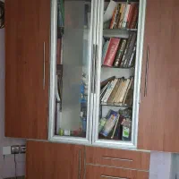 کتابخانه و جای لباس جنس ام دی اف چوب عالی