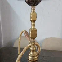 قلیان  عربی تنه برنجی سالم درحدنو نو