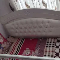 تخت نوزاد گهواره دار|تخت و صندلی بچه|سقز, |دیوار