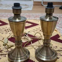 آباژور یک جفت سالم در حد نوع|چراغ خواب و آباژور|آستارا, |دیوار