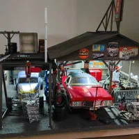 ماکت تعمیرگاه دیورامای گاراژ تعمیرگاهی|کلکسیون و سرگرمی|تهران, باغ فیض|دیوار