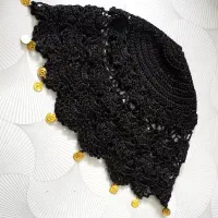 کلاه لئونی قلاب بافی