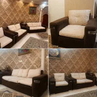 مبل ۷ نفره راحتی بسیار تمیز -سالم و شیک-قیمت مناسب
