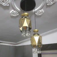 یک جفت لوستر بفروش میرسد|لوستر و چراغ آویز|چاف و چمخاله, |دیوار