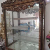 ویترین سلطنتی چوب گردو|بوفه، ویترین، کنسول|مبارکه, |دیوار