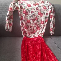 بلوز وشلوار یلدایی مخمل