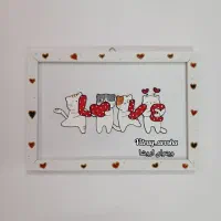 تابلو بچه گربه ها ویترای