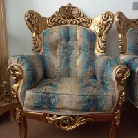 مبل سلطنتی ۹ نفره|مبلمان خانگی و میز عسلی|همدان, |دیوار