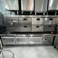 فروش لوازم فست فود یخچال میز کاری فریزر زیر گریل|کافیشاپ و رستوران|تهران, بهمن یار|دیوار