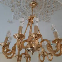 لوستر طلایی شیک