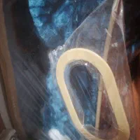 ساک کیف ورزشی آبی با لوازم کارکرده گمشده فرودگاه