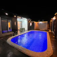 اجاره باغ ویلامدرن استخراب گرم تصفیه شده تمیز مرتب