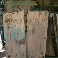 دروازه چوب گردو قدیمی|کلکسیون اشیاء عتیقه|سنندج, |دیوار