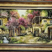 تعدادی تابلو فرش کوچه باغ