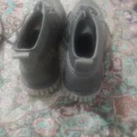 کفش چرم نو نیم بوت