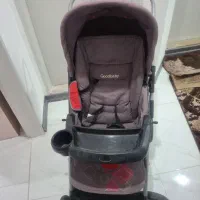 کالسکه گود بیبی به همراه کریهر رایگان|کالسکه و لوازم جانبی|ماهدشت, |دیوار