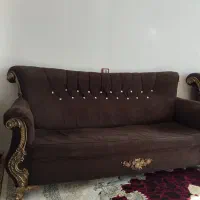 مبلمان ۷نفره کارکرده|مبلمان خانگی و میز عسلی|ایلخچی, |دیوار