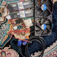 رم سیپیو فن 120 کابل ساتا کارت صدا کابل vga