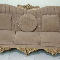 مبلمان ۷ نفره رنگ نسکافه ای