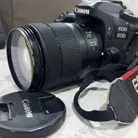 دوربین 80D canon با لنز 18-135mm|دوربین عکاسی و فیلم‌برداری|تهران, شهرک غرب|دیوار