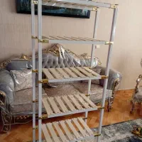 رگال طبقاتی سفید طلایی|جاکفشی، کمد، دراور|کرج, گلشهر|دیوار