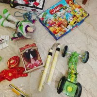 تعدادی اسباب بازی