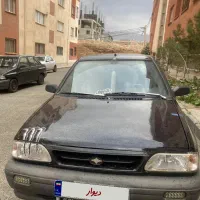 پراید مدل ۸۶ مشکی بدون آفتاب سوختگی