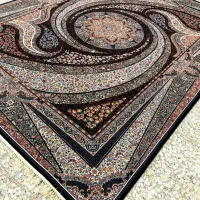 دو تخته فرش طرح کهکشانی