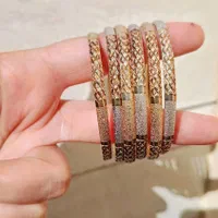 النگو نقره آبکاری طلا همراه شماره و فاکتور