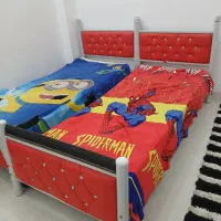 فروش فوری تخت تک نفره به همراه تشک