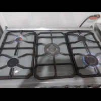 گاز فر پنج شعله کاملا سالم|اجاق گاز و لوازم برقی پخت‌وپز|رضوانشهر, |دیوار