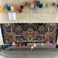 دار قالی با طرح و نقشه