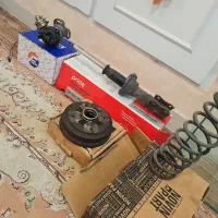 فنرلول.پمپ بنزین کاربرات.کمکجلو.کاسه چرخ عقب.دلکو