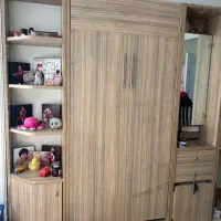 سرویس خواب یک نفره از برند کم جا چوب|تخت و سرویس خواب|تهران, جنت‌آباد مرکزی|دیوار