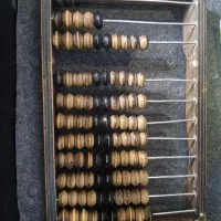 چرتکه چوبی قدیمی