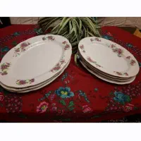 دیس گلسرخی پیرکس پیش دستی قندان پارچ خرده ریز