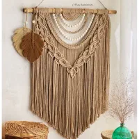 مکرومه بافی|پرده، رانر، رومیزی|کرج, گوهردشت|دیوار